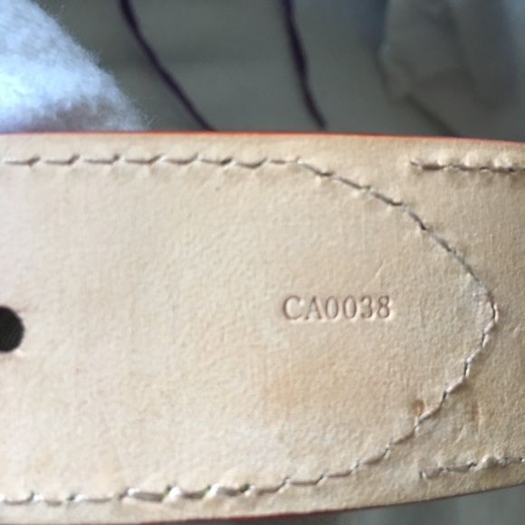 Authentic Louis Vuitton Aquarelle Blanc Belt - Picture 3 of 8